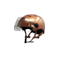 CASQUE KASK URBAN LIFESTYLE METAL BROWN - Casque de Route Sécurisé et Élégant
