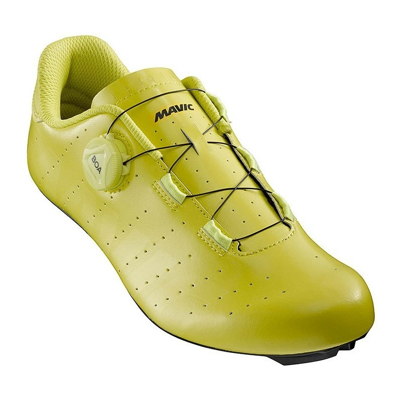 Chaussures de Route Mavic Cosmic Boa Jaune - Performance et Confort