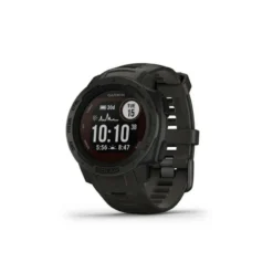 Garmin Instinct Solar Graphite - Montre GPS Solaire Robuste - Compteurs GPS/Route
