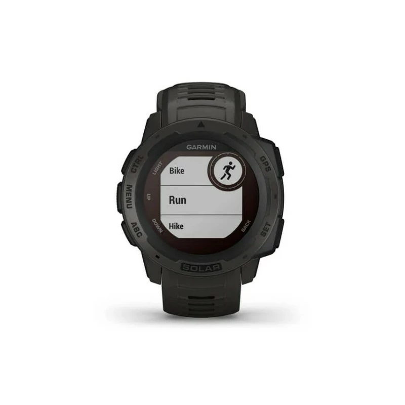 Garmin Instinct Solar Graphite - Montre GPS Solaire Robuste - Compteurs GPS/Route – Image 4