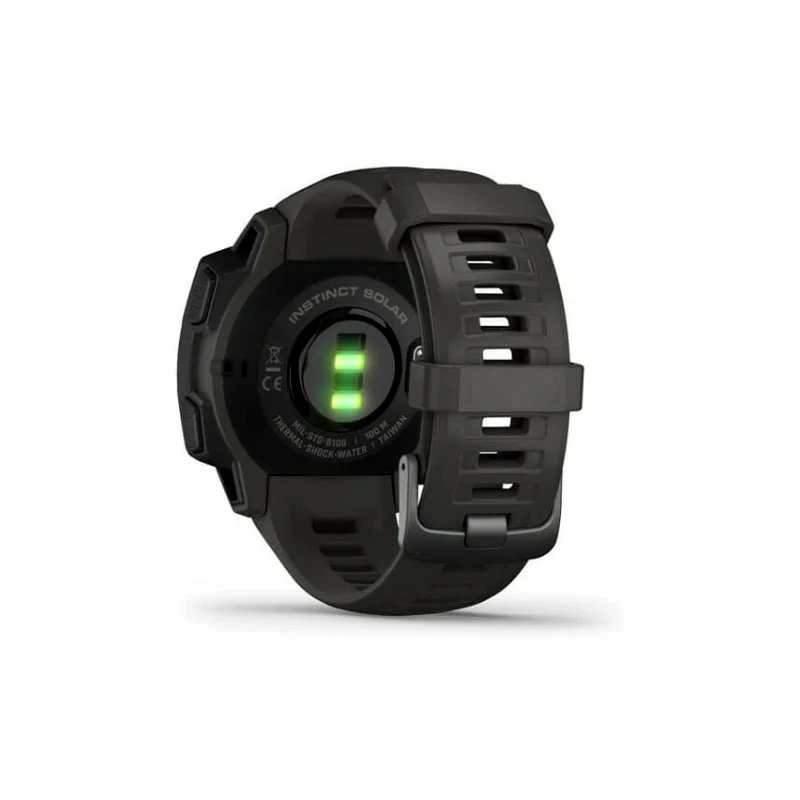 Garmin Instinct Solar Graphite - Montre GPS Solaire Robuste - Compteurs GPS/Route – Image 6