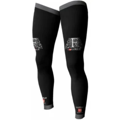 Jambières Compressport Full Leg Noir - Accessoires Vélo de Route