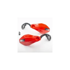 Kit Protège-Mains AVS Basic Rouge pour Vélo Électrique | Accessoire Sécurité