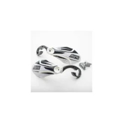 Kit Protège-Mains AVS Blanc pour Vélo Électrique - Accessoire de Sécurité et Confort