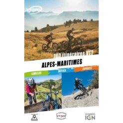 LIVRE VTOPO VTT Alpes Maritimes 3ème édition - Guide de randonnée VTT complet