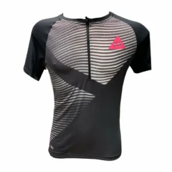 Maillot Ion Half Zip Femme Noir/Blanc - Vêtement de VTT Confortable et Style