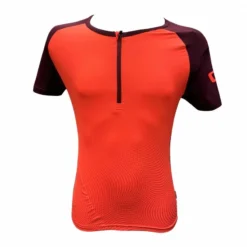 Maillot Ion Traze Amp Femme Orange - Vêtement de VTT Confortable et Performant