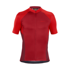 Maillot Mavic Cosmic Jersey Rouge - Confort et Performance pour Cyclistes