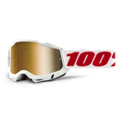 MASQUE 100% ACCURI 2 DENVER TRUE GOLD LENS | Masques Optiques VTT Haut de Gamme