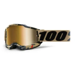 MASQUE 100% ACCURI 2 TARMAC TRUE GOLD LENS - Masques VTT et Optique