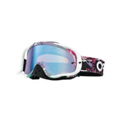 Masque Oakley Crowbar MX Flight Series Violet - Optique VTT - Haute Performance
