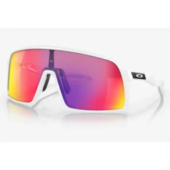OAKLEY SUTRO PRIZM ROAD BLANC MAT - Lunettes de vélo haut de gamme