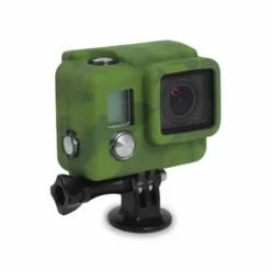 Étui de Protection Silicone Camouflage pour GoPro Hero 3 - Accessoire VTT